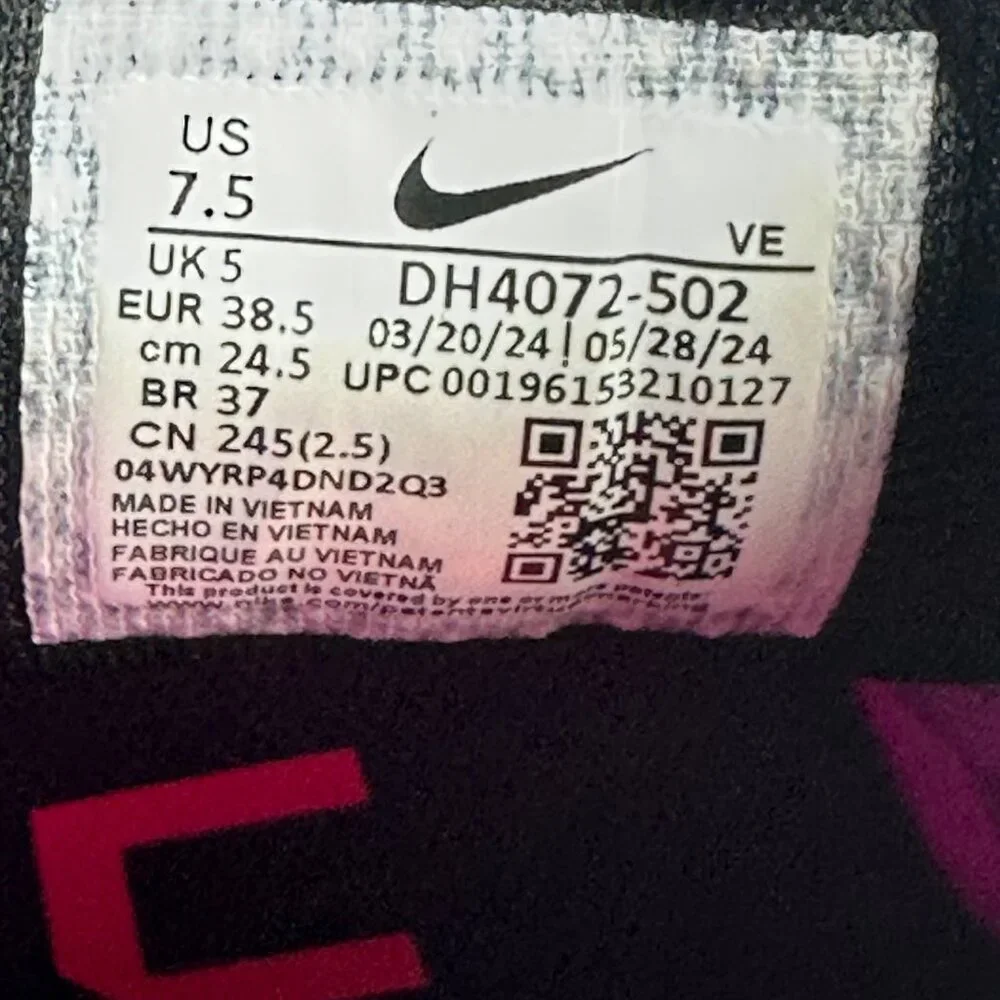 Women's Nike Air Zoom Pegasus 39 Running Dream Purple DH4072-502 Size 7.5 - Picture 11 of 12